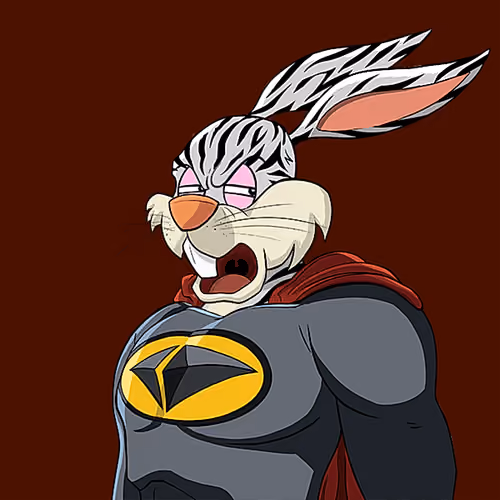 Dark Super Bunny #5301