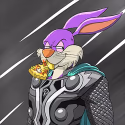 Dark Super Bunny #9031