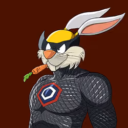 Dark Super Bunny #6508