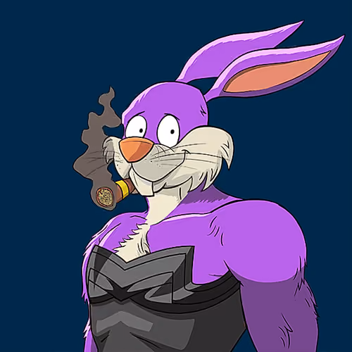 Dark Super Bunny #7693
