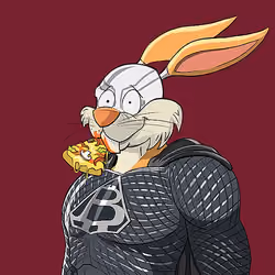 Dark Super Bunny #6793