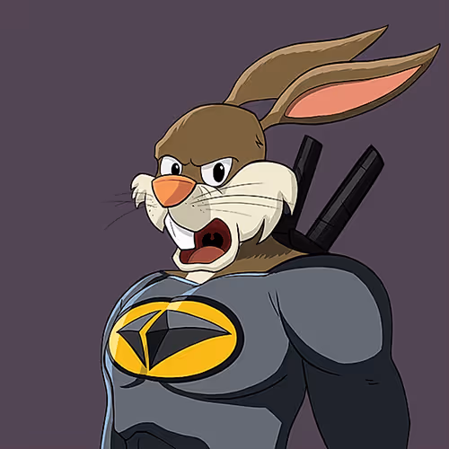 Dark Super Bunny #9232