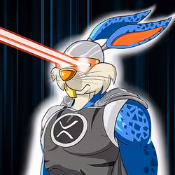 Dark Super Bunny #6990