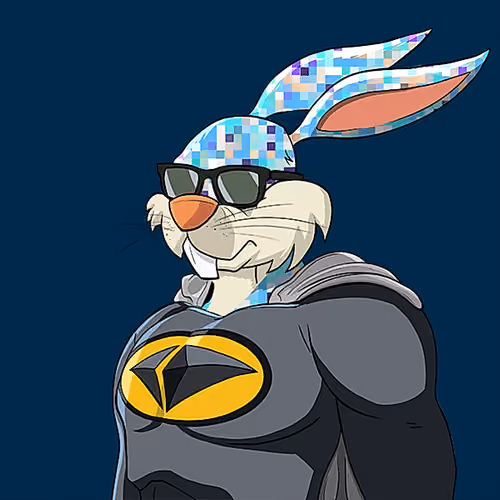 Dark Super Bunny #9466