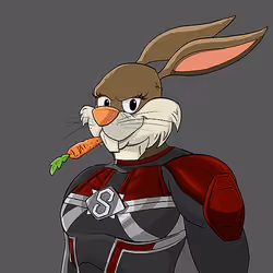 Dark Super Bunny #9861