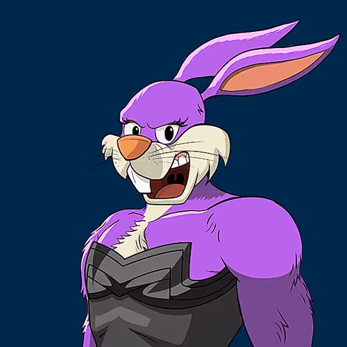 Dark Super Bunny #9962