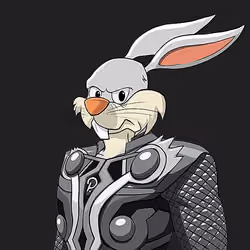 Dark Super Bunny #7601