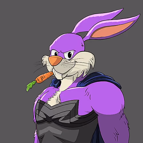 Dark Super Bunny #9259