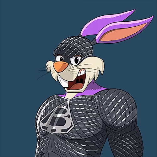 Dark Super Bunny #8730