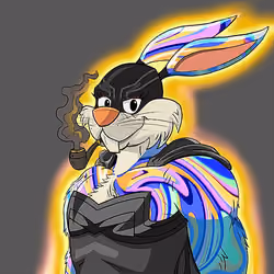 Dark Super Bunny #8308