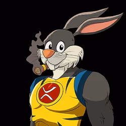 Dark Super Bunny #8988