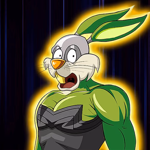 Dark Super Bunny #7795