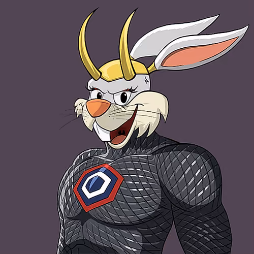 Dark Super Bunny #7144