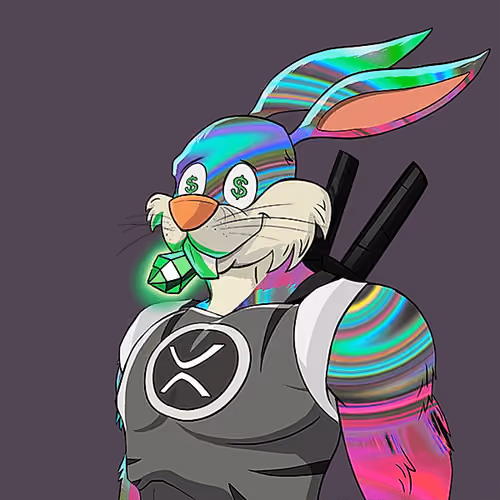 Dark Super Bunny #7335