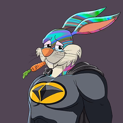 Dark Super Bunny #9958