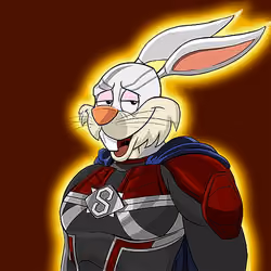Dark Super Bunny #9794