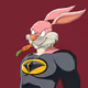 Dark Super Bunny #6107