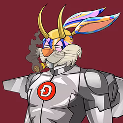 Dark Super Bunny #6128