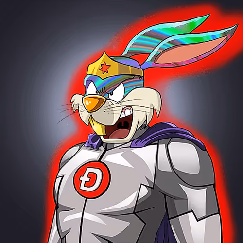 Dark Super Bunny #6485