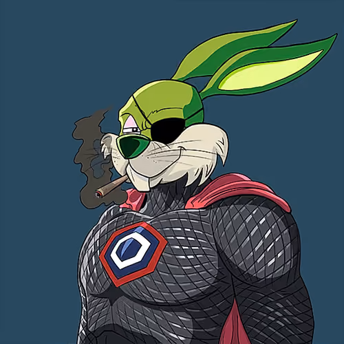 Dark Super Bunny #9410