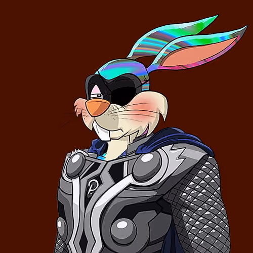 Dark Super Bunny #9805