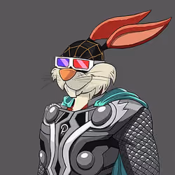 Dark Super Bunny #6616