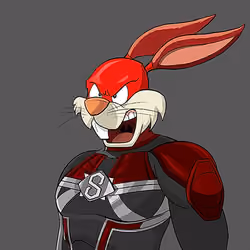 Dark Super Bunny #8160