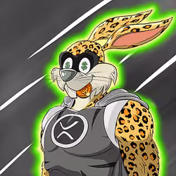 Dark Super Bunny #9646