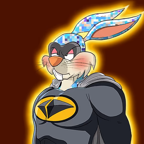 Dark Super Bunny #6332