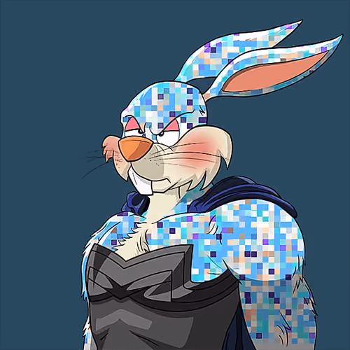 Dark Super Bunny #7425