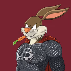 Dark Super Bunny #7918