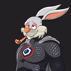 Dark Super Bunny #6288