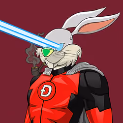 Dark Super Bunny #7215