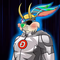 Dark Super Bunny #7724