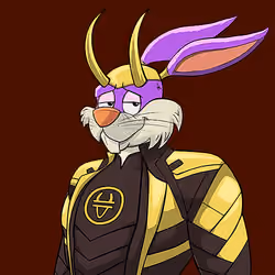 Dark Super Bunny #6810