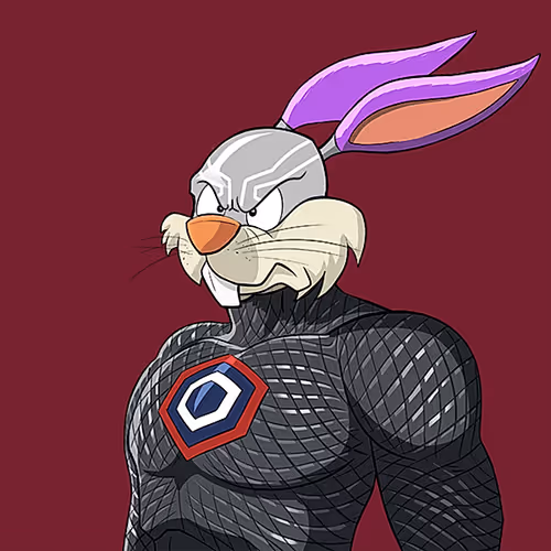 Dark Super Bunny #8693