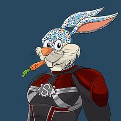 Dark Super Bunny #9127