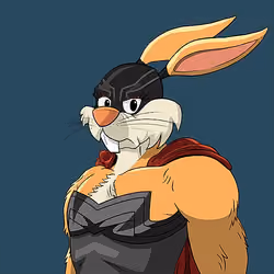 Dark Super Bunny #7624