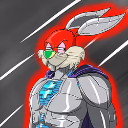 Dark Super Bunny #8960