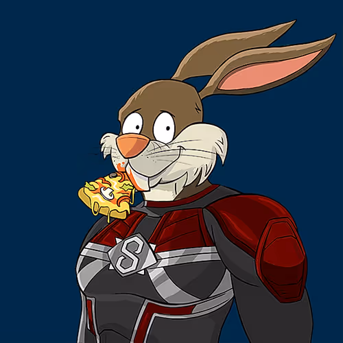 Dark Super Bunny #6056