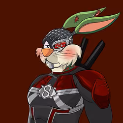 Dark Super Bunny #9192