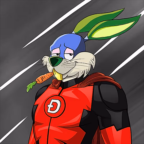 Dark Super Bunny #9328
