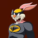 Dark Super Bunny #6108