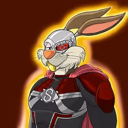 Dark Super Bunny #9808