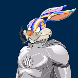 Dark Super Bunny #8874