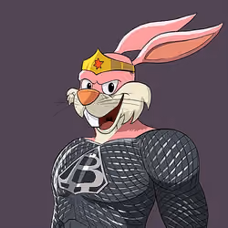 Dark Super Bunny #8902