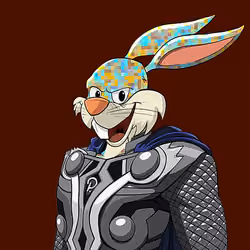 Dark Super Bunny #9500