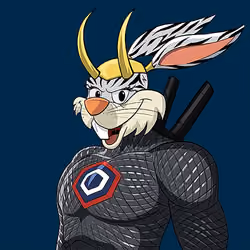 Dark Super Bunny #7940