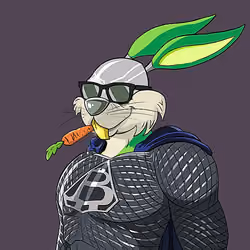 Dark Super Bunny #9589