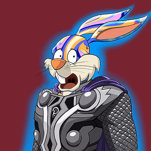 Dark Super Bunny #6197